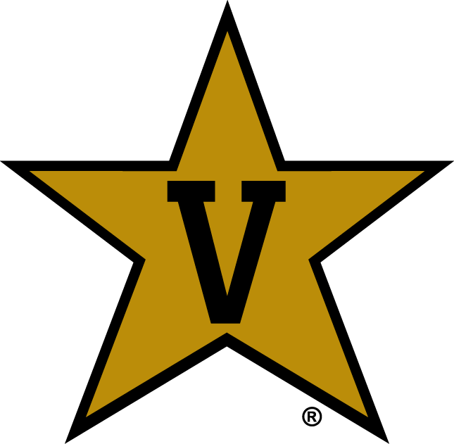 Vanderbilt Commodores 1999-2007 Alternate Logo v3 diy DTF decal sticker